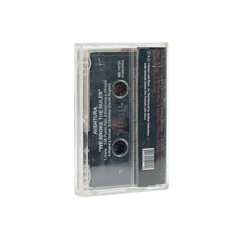 Aventura - We Broke the Rules Cassette Tape