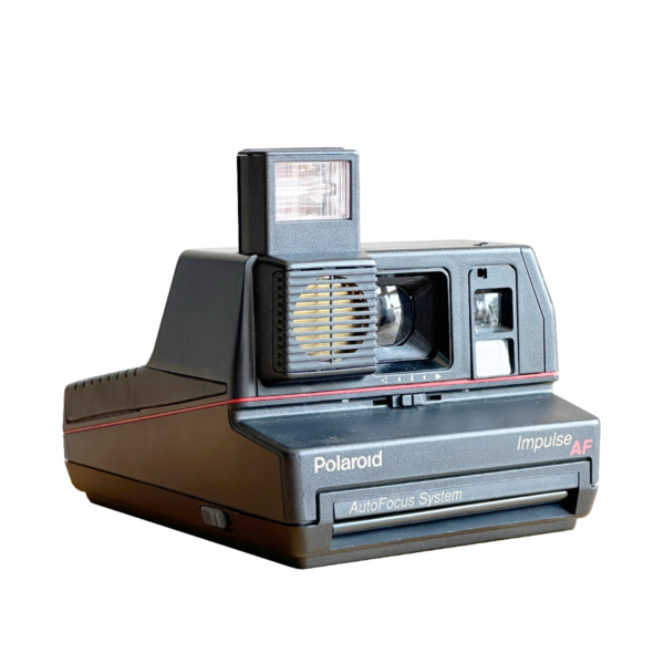 Polaroid 600 Impulse AutoFocus Anthracite Black Instant Film Camera