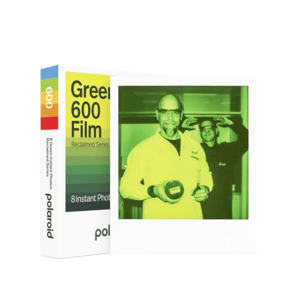 Polaroid 600 and I-Type Color Instant Green Film - 8 Photos