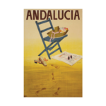 Andalucia Poster by Teodoro Delgado 1950 Poster