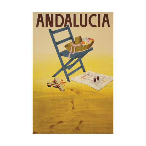 Andalucia Poster by Teodoro Delgado 1950 Poster