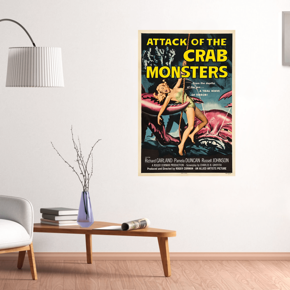 Attack of the Crab Monsters Roger Corman 1957 Poster