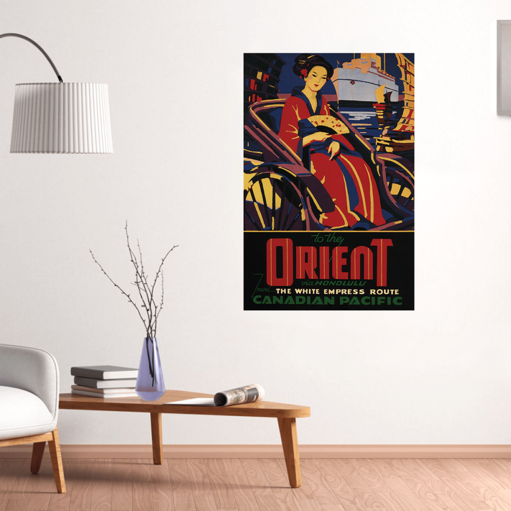 Canadian Pacific The Orient Travel Poster Poster