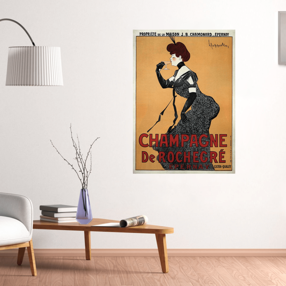 Champagne De Rochegre Leonetto Cappiello 1910 Poster