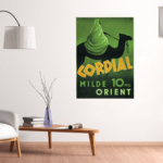 Cordial Milde 10 PFG Orient Ad Poster 1950 Poster