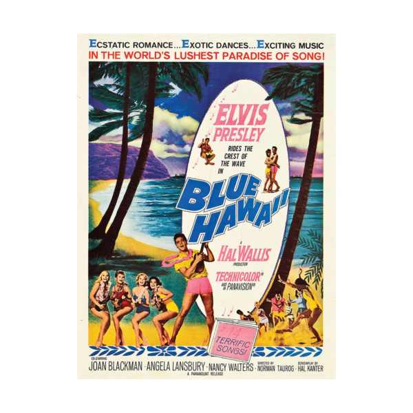 Blue Hawaii 1961 Movie Poster