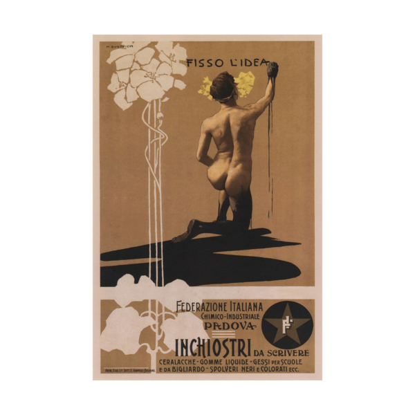 Fisso lidea Marcello Dudovich 1899 Poster