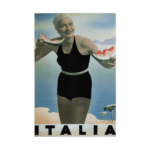 Italia Vintage Travel Poster 1936 Poster