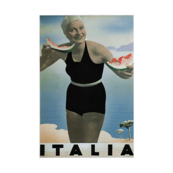 Italia Vintage Travel Poster 1936 Poster