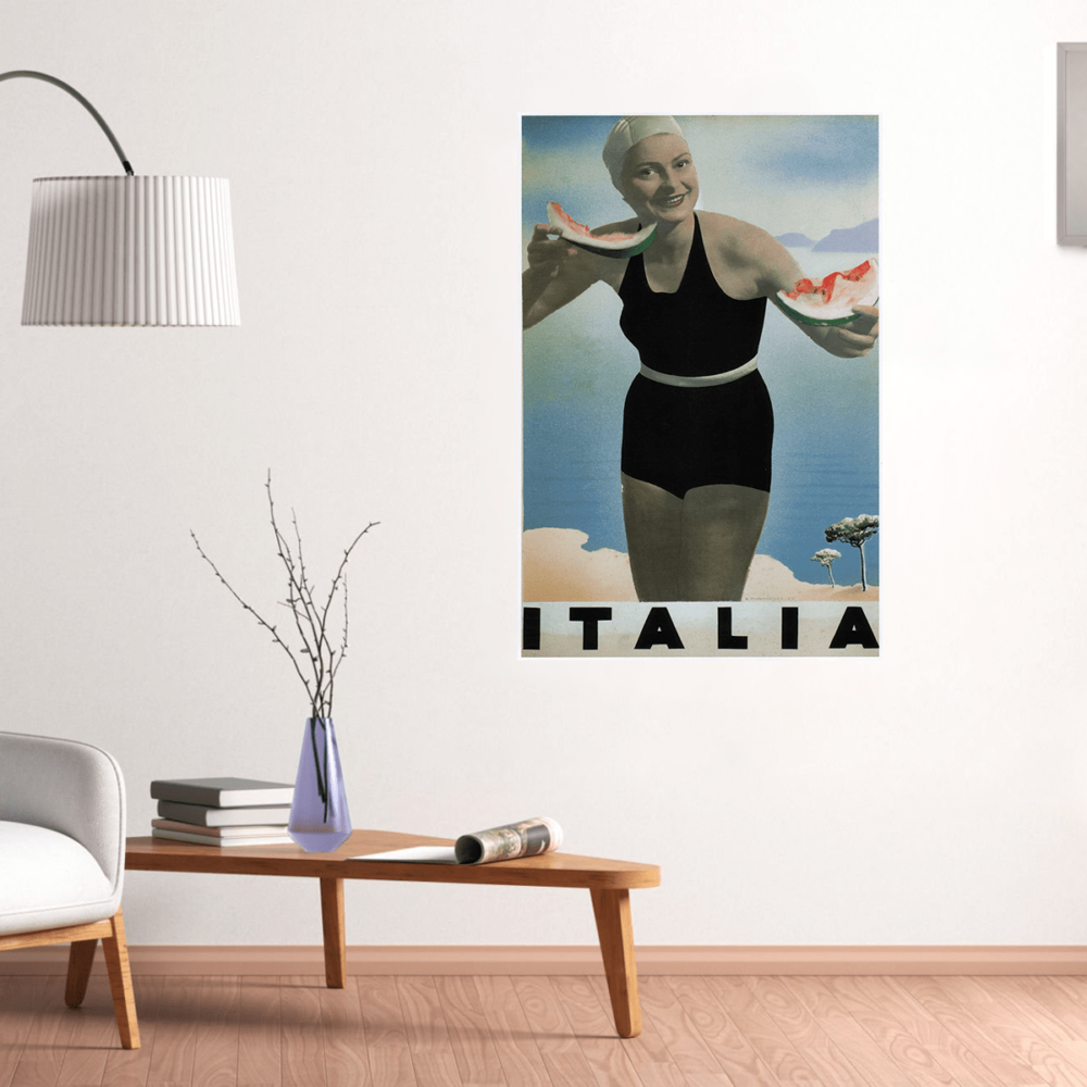 Italia Vintage Travel Poster 1936 Poster