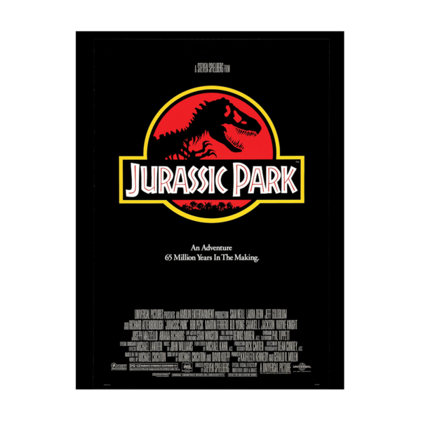 Jurassic Park 1993 Movie Poster