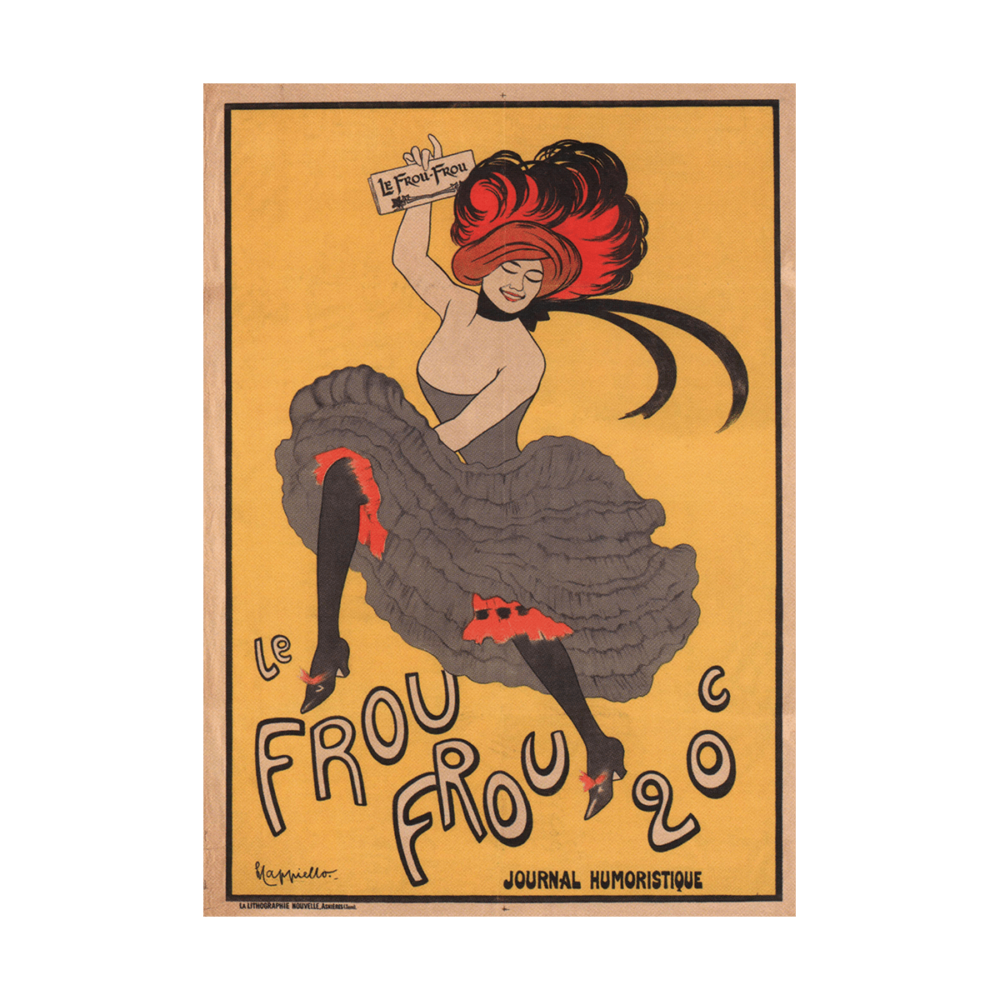 Le Frou Frou 20c Poster