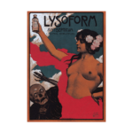 Lysoform Antisepticum Fernand Schultz Wettel 1902 Poster
