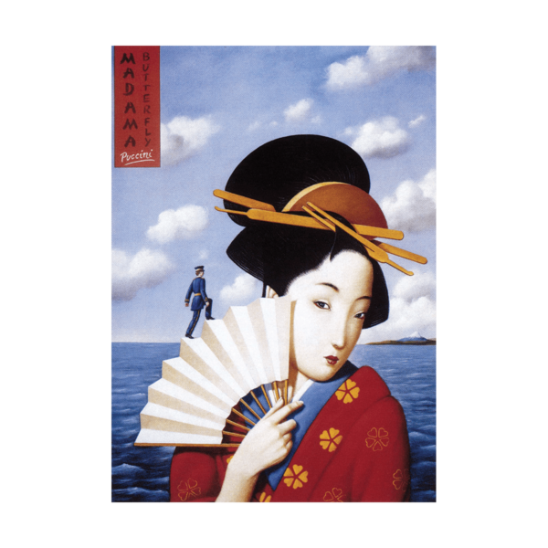 Madama Butterfly Theatrical Poster Rafal Olbinski 1904 Poster
