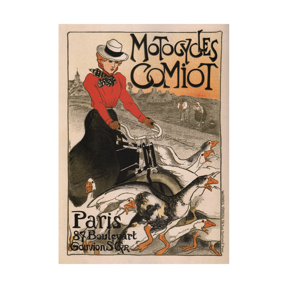 Motorcycles Comiot Poster