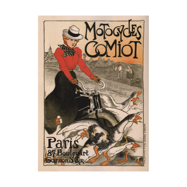 Motorcycles Comiot Poster