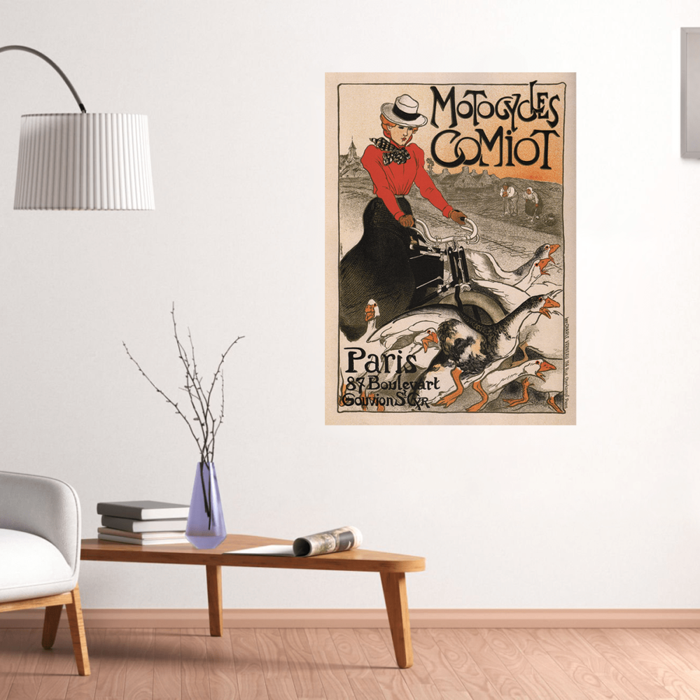 Motorcycles Comiot Poster