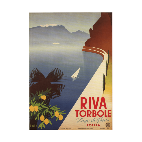 Riva Torbole 1952 Poster