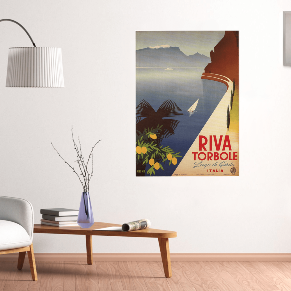 Riva Torbole 1952 Poster