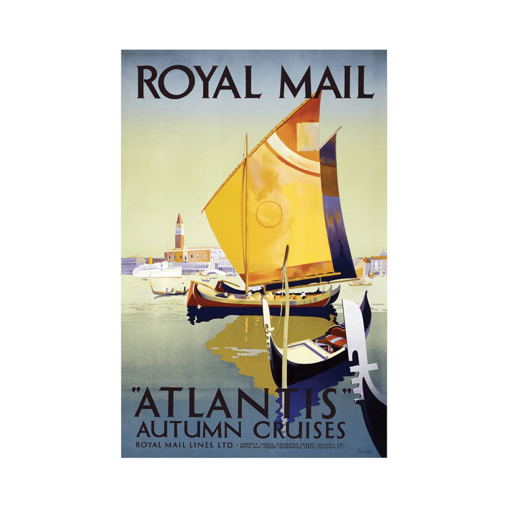 Royal Mail Autumn Cruises Daphne Padden 1927 Poster