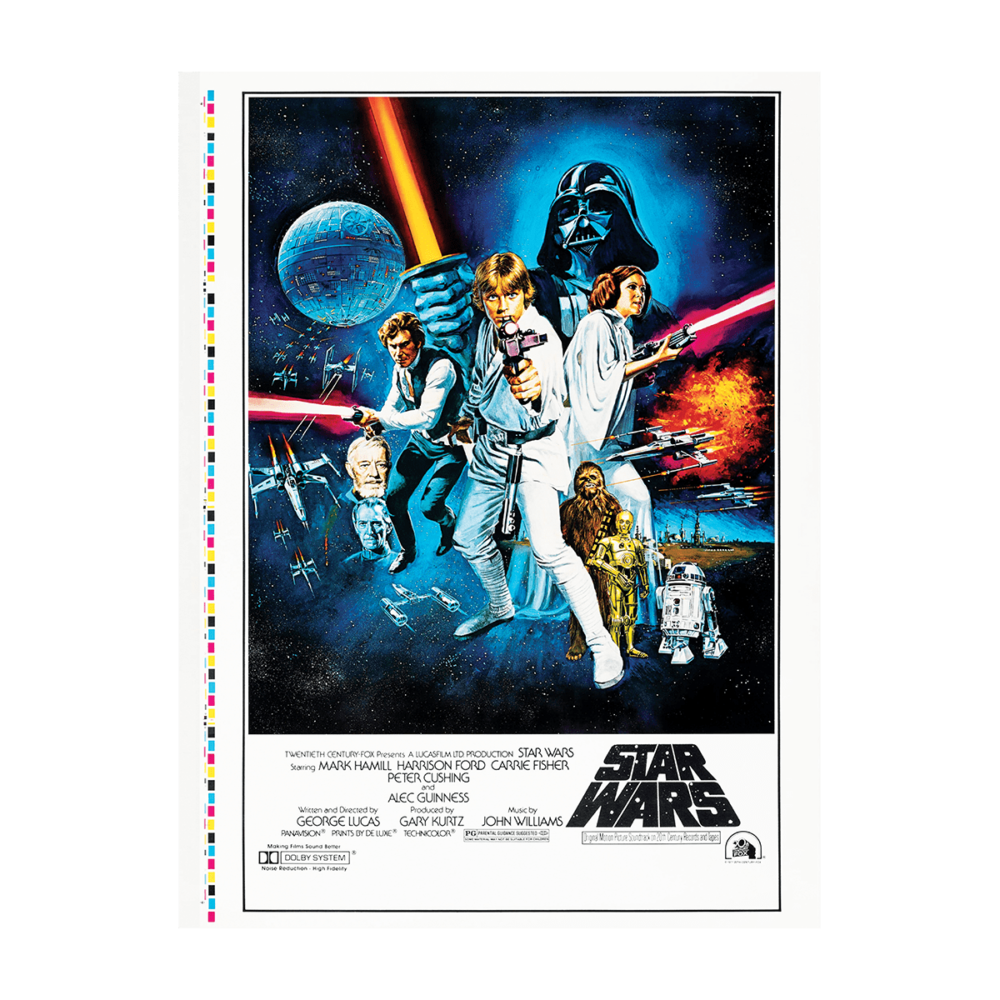 Star Wars 1977 Original Movie Poster