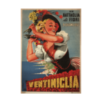 Ventimiglia Italian Poster Filippo Romoli 1957 Poster