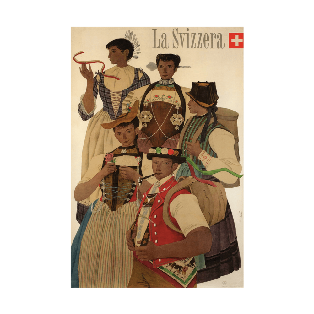 la svizzera 1951 Poster