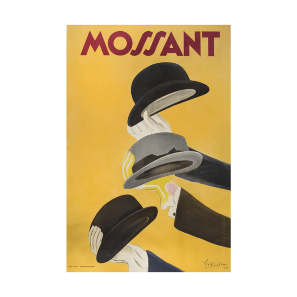 mossant hats cappiello Poster
